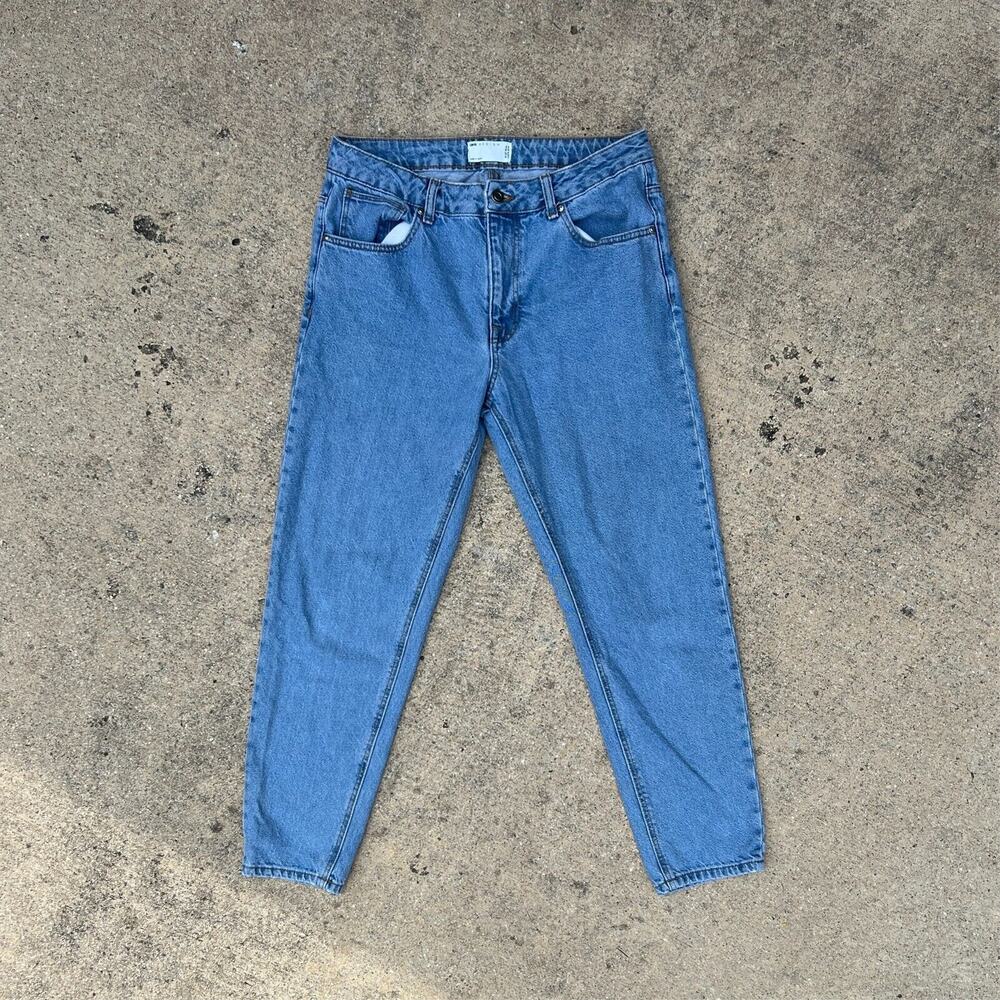 ASOS DESIGN Classic Rigid Mid Wash Jeans